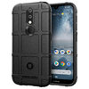 Anti-Shock Grid Texture Shockproof Case for Nokia 4.2 - Black